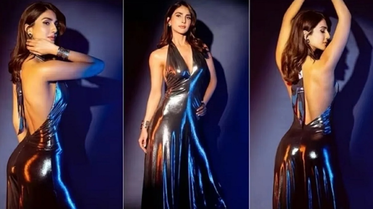 Vaani Kapoor Backless Gown