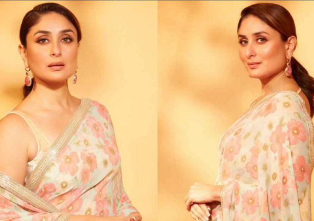 Kareena Kapoor Khan Floral Saree