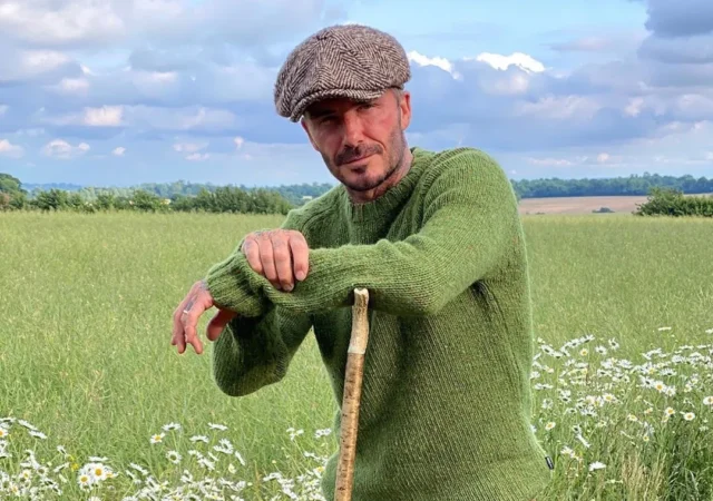 David Beckham Farming