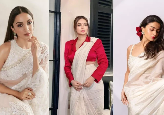 Bollywood Actress In Saree Pictures