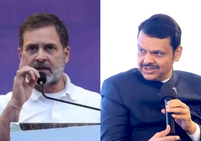 Rahul Gandhi vs Devendra Fadnavis