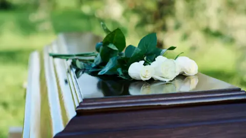 Celebrity Funeral Photograph