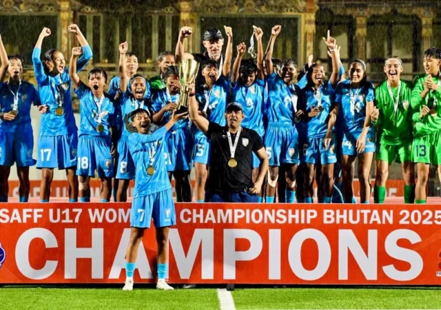 SAFF U17 Women Champions