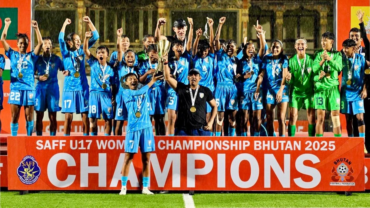 SAFF U17 Women Champions